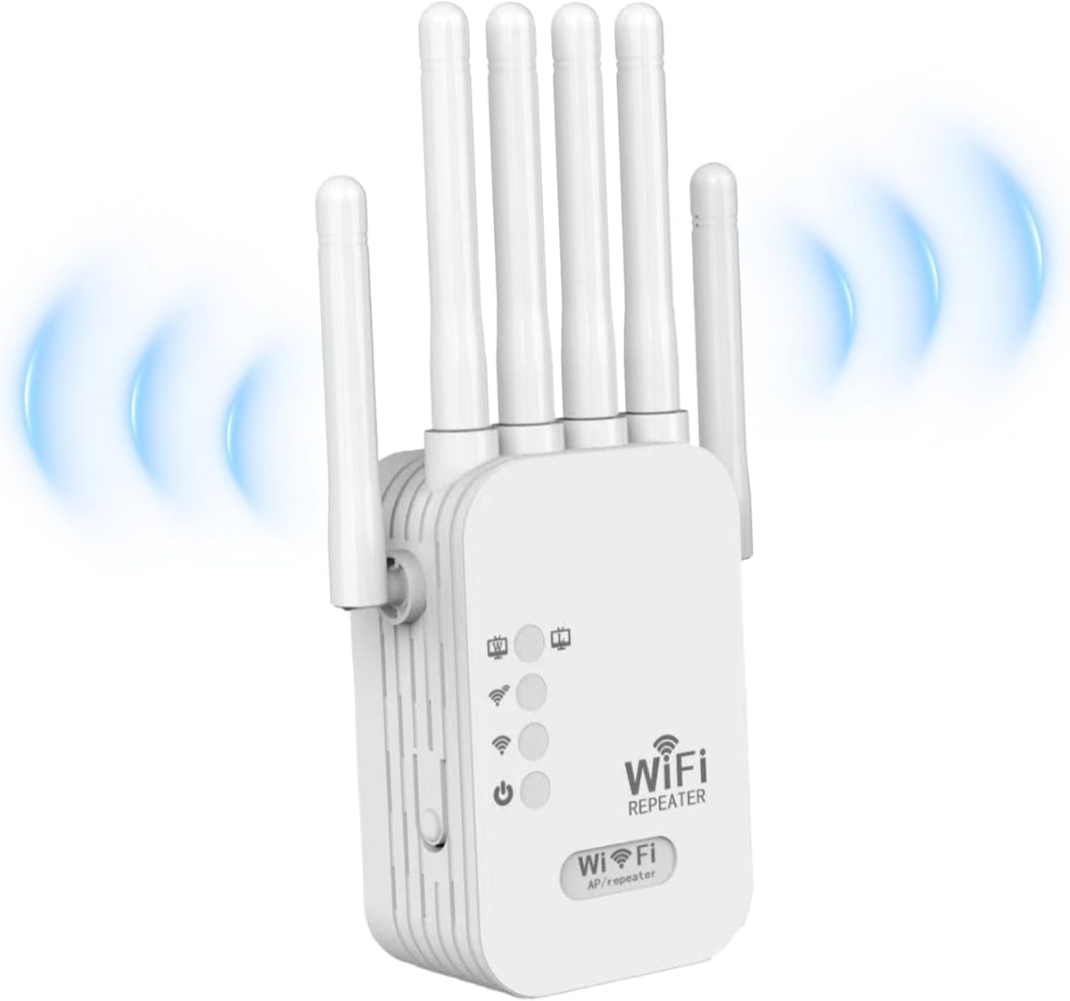 Weatherproof Wireless Range Extender for Outdoor WiFi Coverage | All-Weather Signal Booster for Yard, Patio & Garage Connectivity