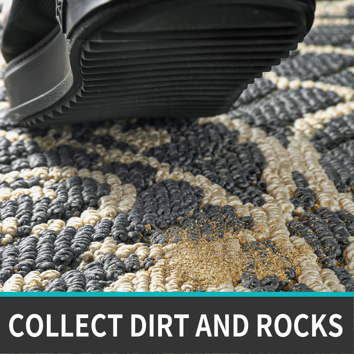 Pura Indoor Mat - Non-Slip, Washable Design for Entryways