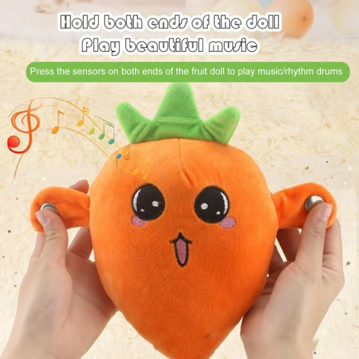 FruitFunkies™ - Interactive Music Plush Toy 🍌🍓🥕