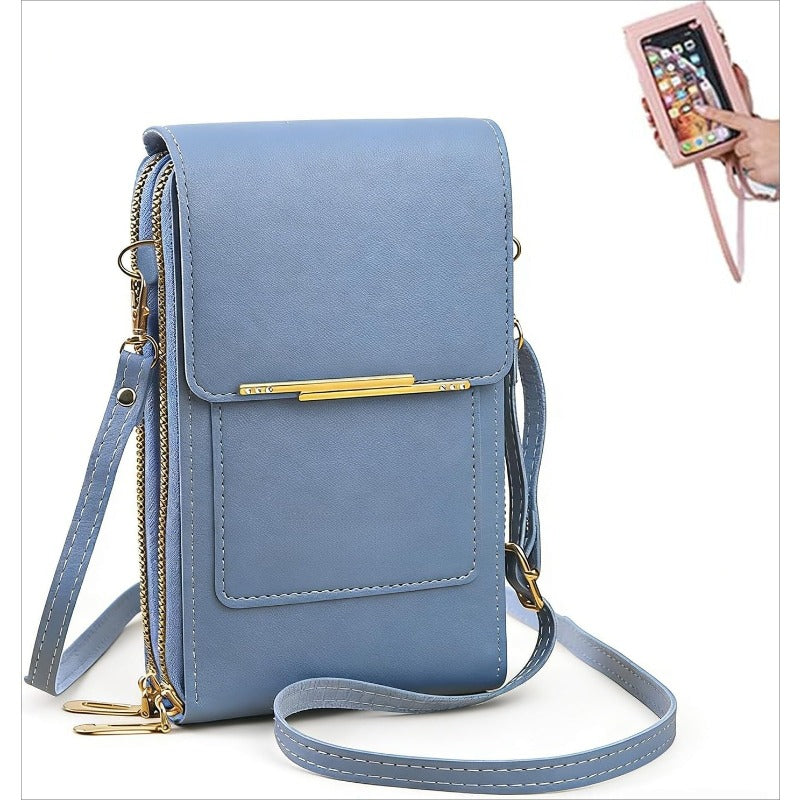 Touchscreen Crossbody Phone Wallet with RFID Blocking for Women – Holds 6.7 Inch Smartphones, Cards & Essentials