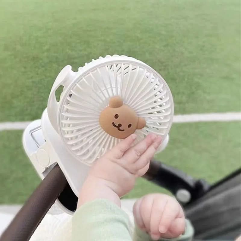BREEZYPAW – Portable Clip On Rechargeable Fan