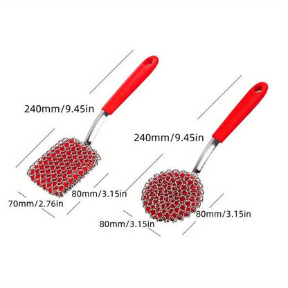 CHAINFLOW – Stainless Steel Grill Scrubber Bristle-Free Design