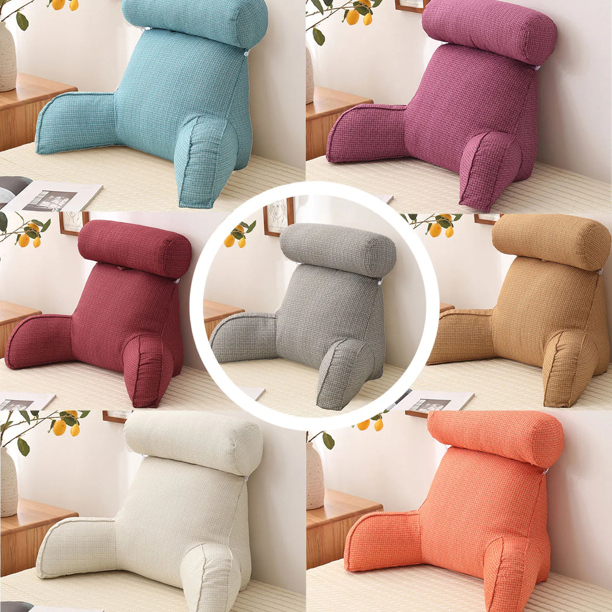 Ergonomic Seat Cushion Contoured Posture Support