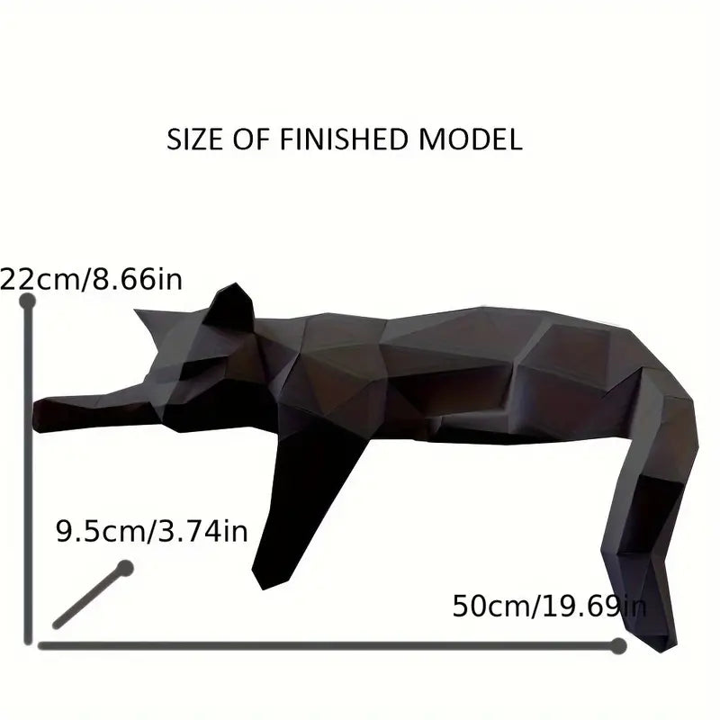 Sleek Feline Sculpture Contemporary Cat Figurine Resin Statuette for Shelf Mantel Tabletop Display Home Decor Accent