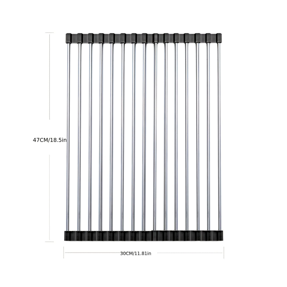 ROLLSINK – Roll Up Stainless Steel Dish Drying Rack