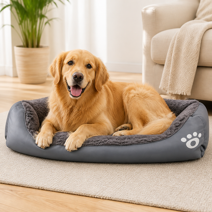 Ortekor Blue Star Easy-Clean Polyester Dog Mat