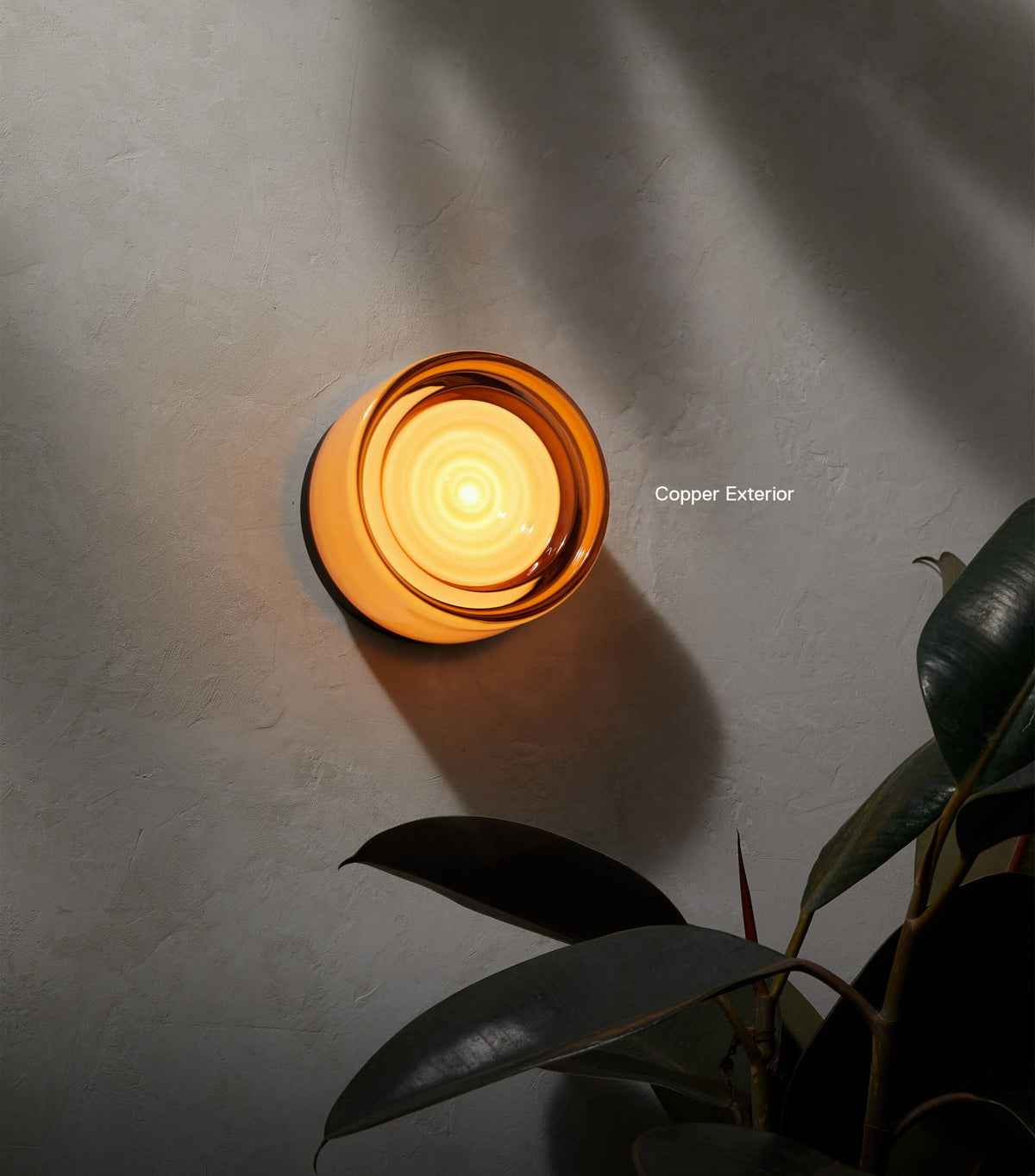 Ortekor Astra Ripple | IP65 Outdoor Wall Light Fixture with Ripple Glass Shade | Weatherproof Design for Lasting Illumination