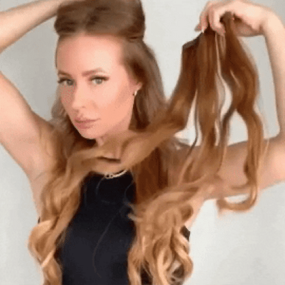 Clip-In Hair Extensions Invisible Snap Clips 50 cm