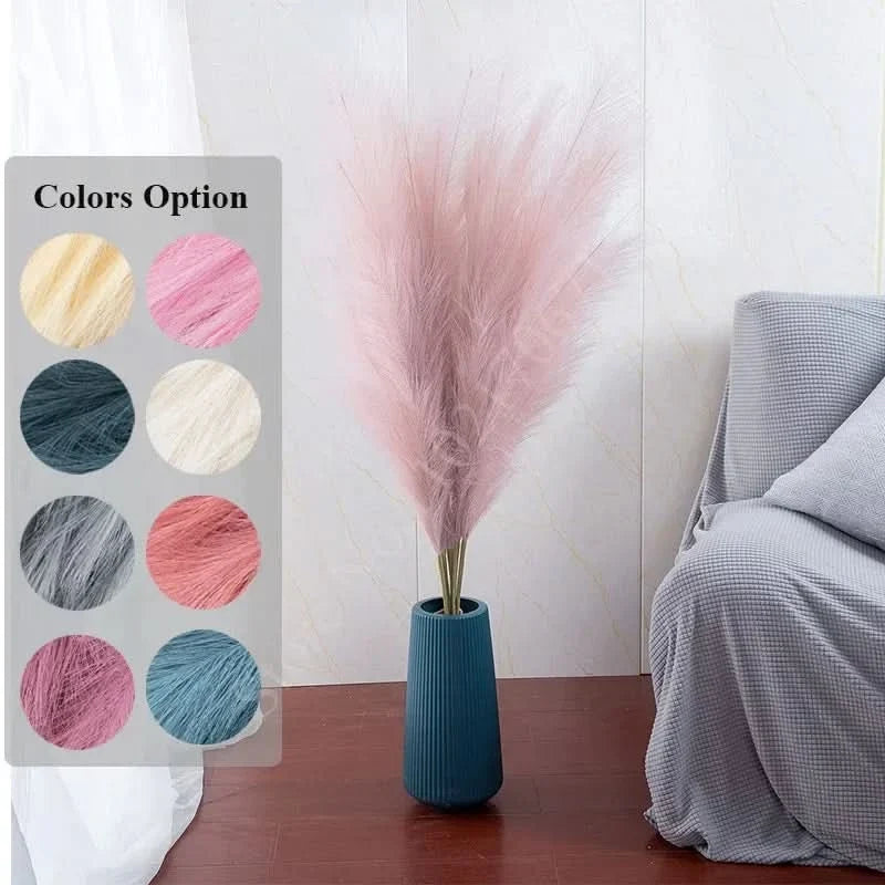 SOFTBLOOM – Pampas Grass Bouquet for Elegant Home Accents