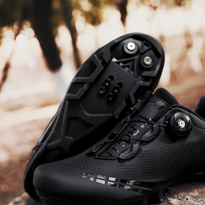 Men's Supportive Cycling Shoes with Arch Relief & Pedal Stability for Road & Indoor Biking