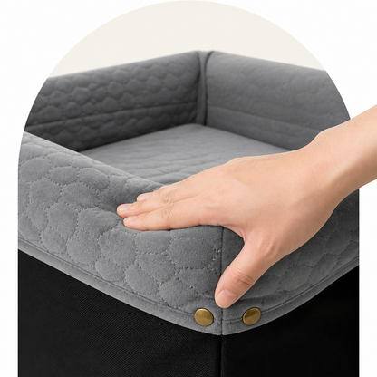 Ortekor Non-Slip Memory Foam & Adjustable Straps Booster Seat (Removable Cover)