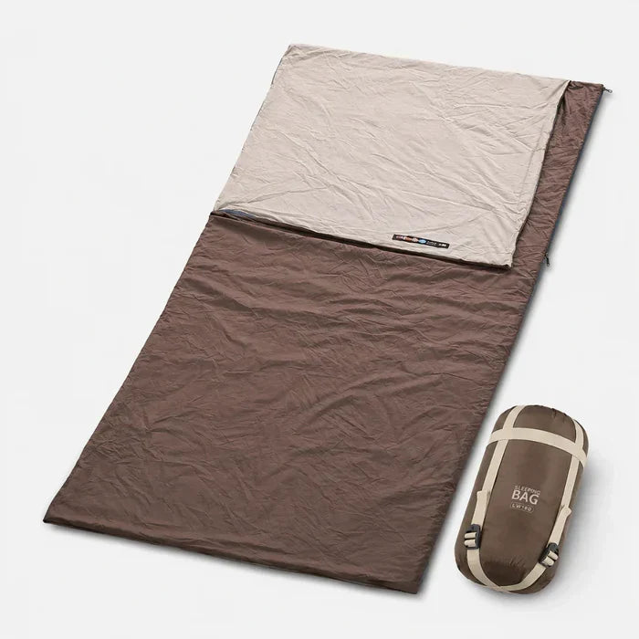 Lightweight Camping Sleep Sack with Compression Carry Bag for Backpacking & Hiking Trips