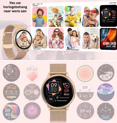Women's Smartwatch with Heart Rate Monitor, Sleep Tracker & Call Notifications for Fitness & Daily Activity Tracking