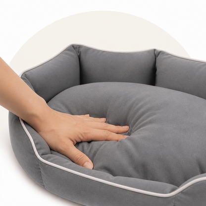 Ortekor All-Season Plush Donut Pet Bed
