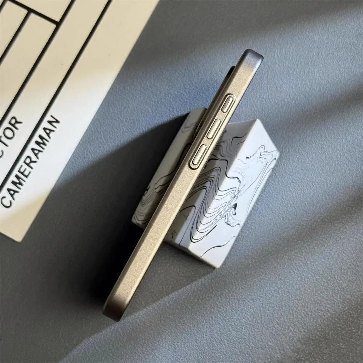 Shockproof Heavy-Duty Phone Cover for iPhone - Titanium Case