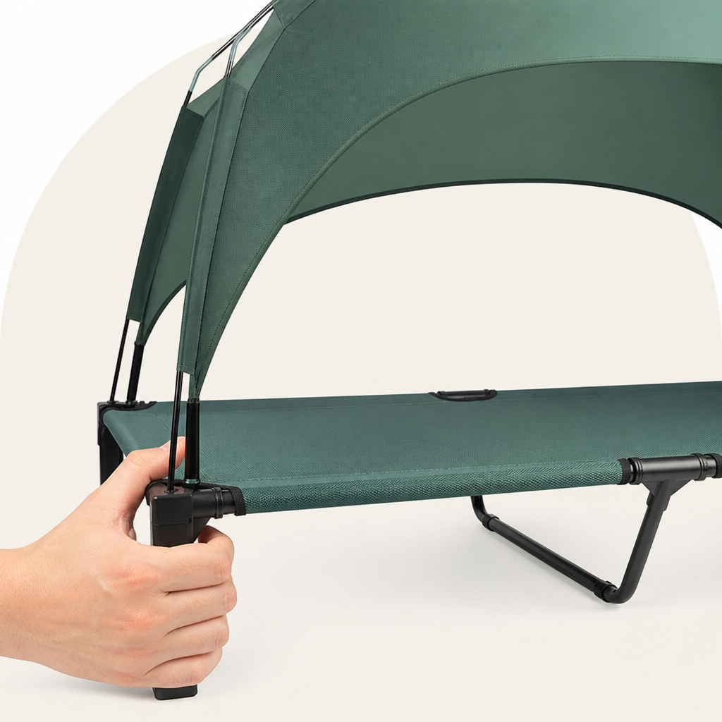 Ortekor Elevated Cooling Portable Nylon Dog Cot
