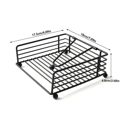 Sleek Napkin Holder for Table - Durable Iron, Modern Design