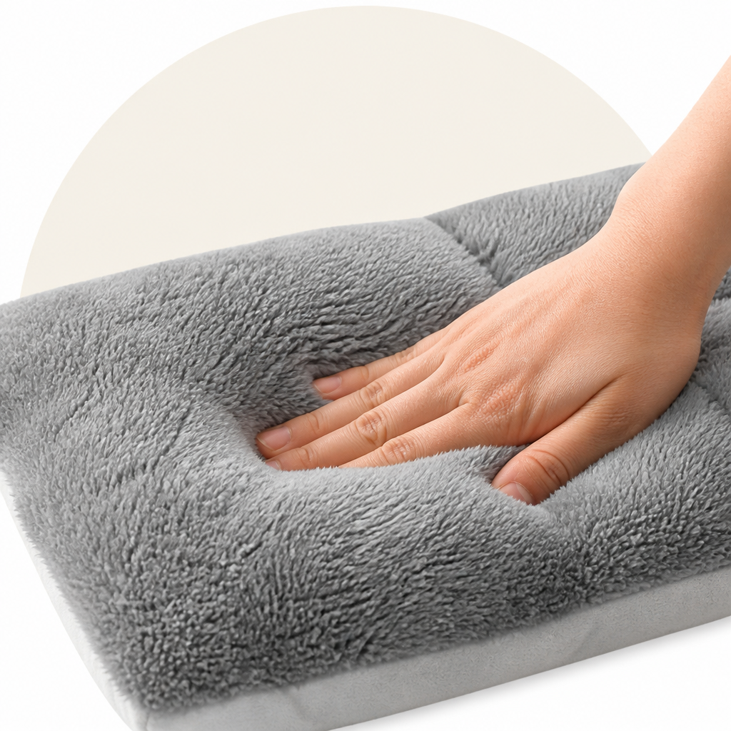 Ortekor Extra-Large Ultra-Soft Polyester Dog Bed