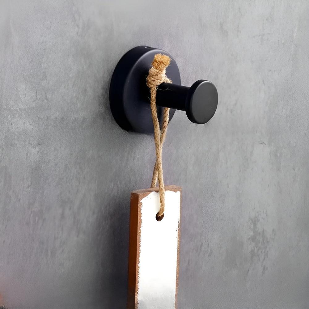 Suction Wall Hooks Heavy Duty Stainless Steel Towel Holder Bathroom Kitchen Removable Vacuum Mount Coat Hanger for Shower Glass Tile