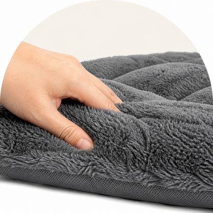 Ortekor Plush Polyester & Insulated Fill Dog Bed
