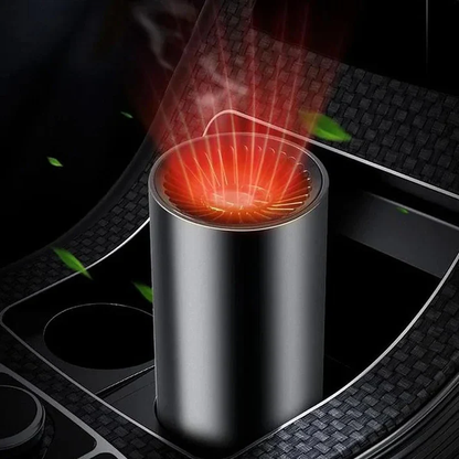Cup-Shaped Car Heater | Fast Heating & Cooling with 360° Rotatable Plug | Ideal for Cars, SUVs, and Trucks