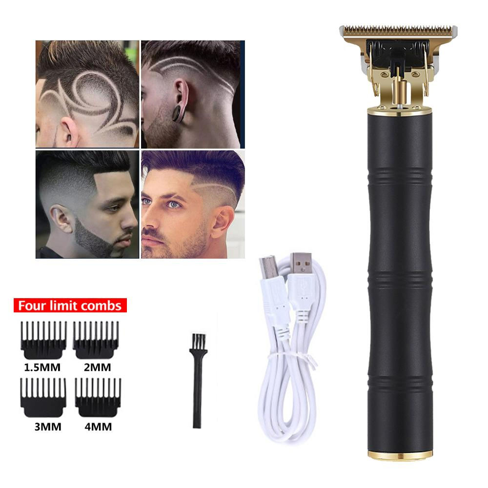 Cordless T-Blade Hair Trimmer for Precision Cuts, Beards, Edges & Detail Work – Rechargeable Men's Grooming Clipper for Home & Travel Use