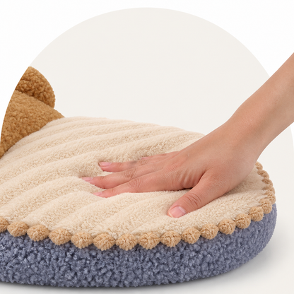 Ortekor Removable Mattress & Memory Foam Round Pet Bed