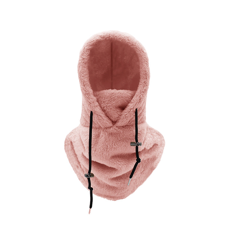 Fleece Balaclava Ski Mask Full Face Winter Hood Windproof Adjustable Neck Warmer for Skiing Snowboarding Hiking Motorcycling