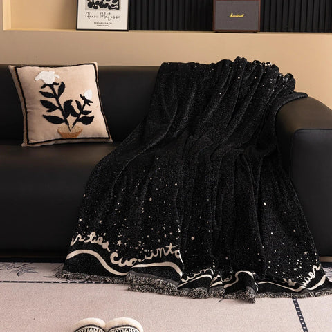 Cascaadia Sofa Cover - Chenille, Glittering Design, Pet-Friendly, Machine Washable