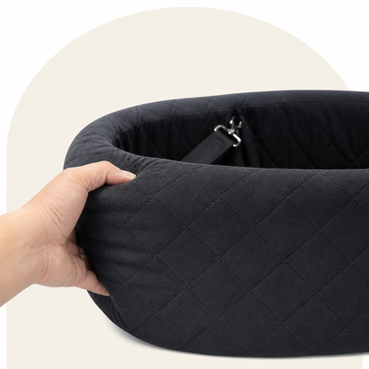 Ortekor D30 Rebound Sponge Car Seat Booster (Removable Washable Cover)