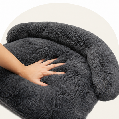 Ortekor Plush Neck Pillow Pet Sofa Bed (Removable Cover)