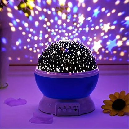 Soothing Galaxy Night Lamp with Music and Starry Sky