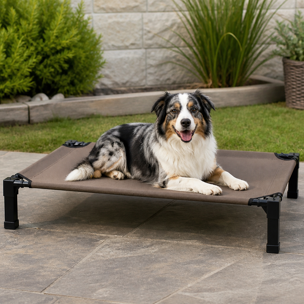 Ortekor Elevated Cooling Portable Nylon Dog Cot
