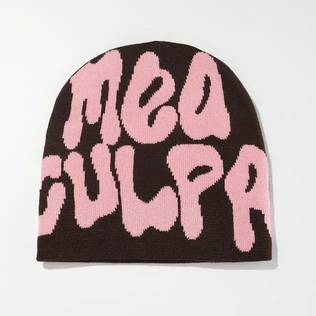 Knit Beanie Hat Warm Winter Cap Unisex Soft Stretch Skullcap Cold Weather Headwear Y2K Retro Cozy Slouchy Style Daily Casual