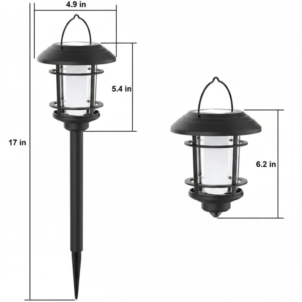 PATIOFLAME – Solar Torch Lamps for Driveways & Courtyard Paths