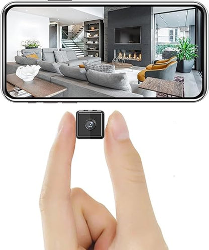 Compact Wireless Security Camera 1080P HD WiFi Indoor Outdoor Motion Detection Night Vision Rechargeable Battery Powered Home Surveillance