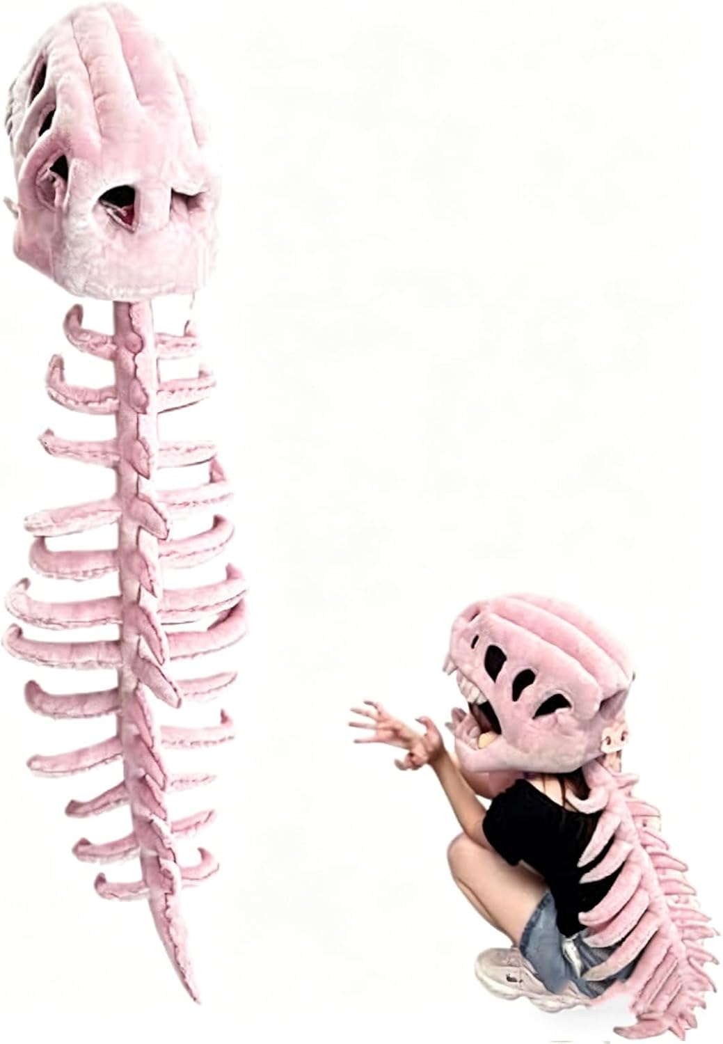 Dinosaur Costume | 3D Skeleton Design for Realistic Halloween Dress-Up