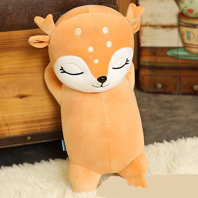 Soft Plush Deer Toy for Kids & Nursery Decor – 20 Inch Cuddly Woodland Animal Stuffed Figure, Gentle Expression Fawn for Toddlers & Baby