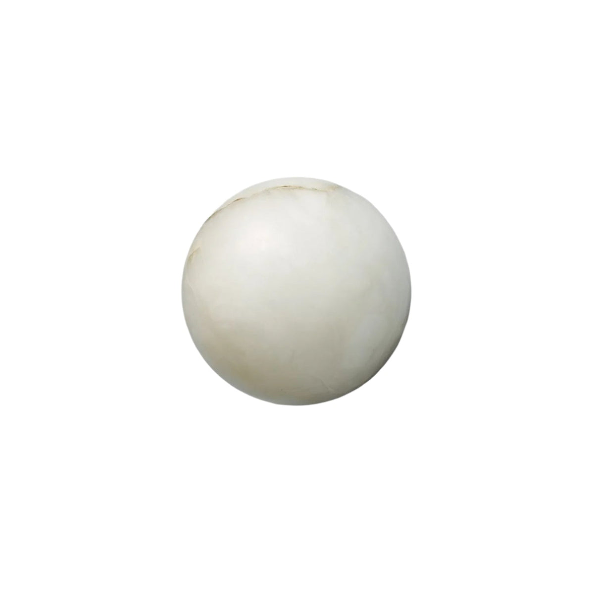 Compact Alabaster Sconce 5 in Globe Natural Stone Diffuser Modern Minimalist Lighting for Bedroom Hallway Entryway Accent Wall Mount Fixture