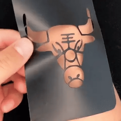 Temporary Tattoo Kit Waterproof Long-Lasting Non-Toxic