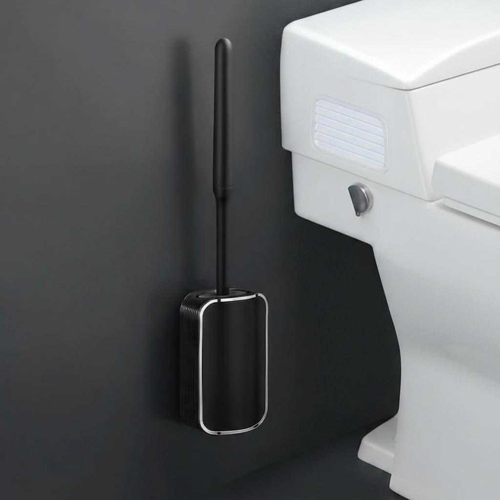 LUXCLEANSE – Wall Mounted Quick Dry Toilet Brush Set
