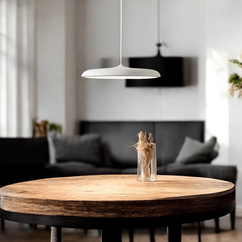 Modern Scandinavian LED Hanging Light Fixture for Dining Room & Living Space