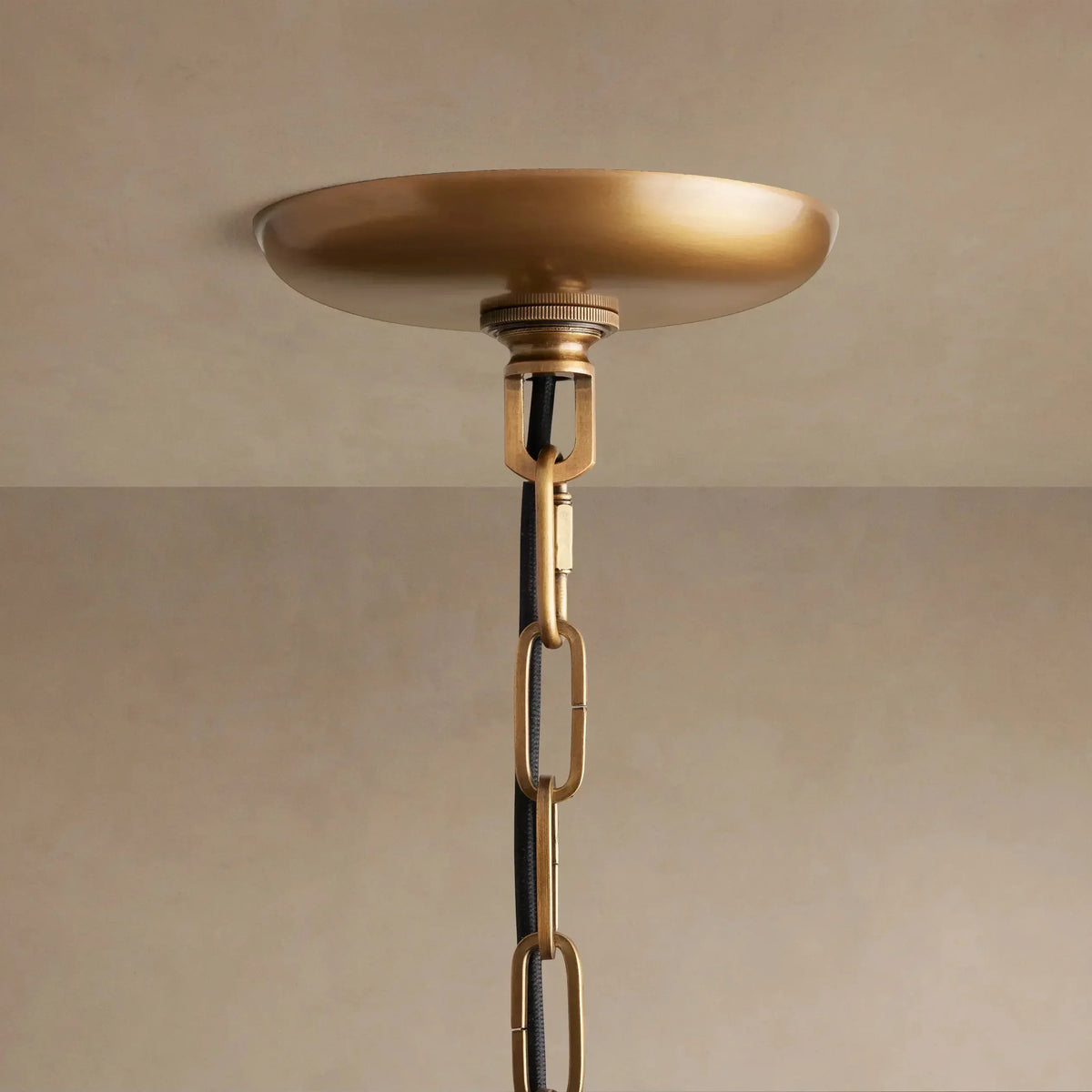 Curved Textured Glass Pendant Light with Metal Canopy for Dining Room Kitchen Island