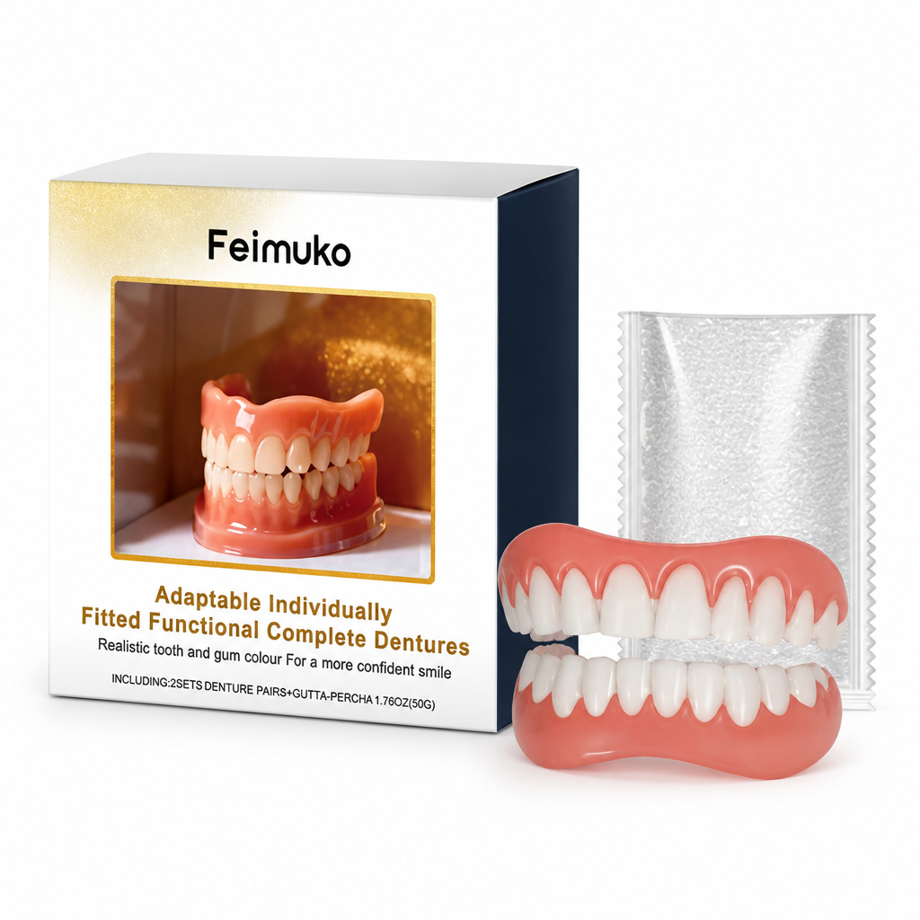 Heat-Moldable Silicone Denture Adhesive Kit