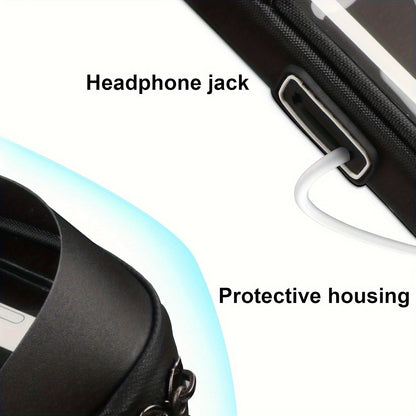 Handlebar Smartphone Mount Waterproof Case 7.5×3.5 in 360° Swivel for Bike Motorcycle E-Bike GPS Navigation Screen Protection Touchscreen