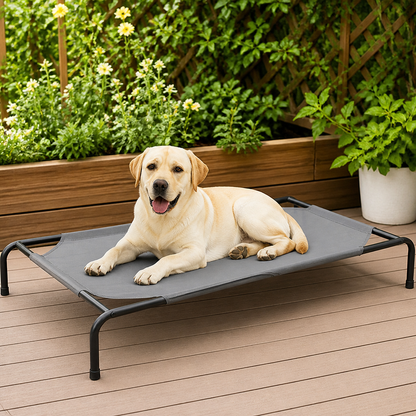 Ortekor Elevated Cooling & Chew-Resistant Dog Bed