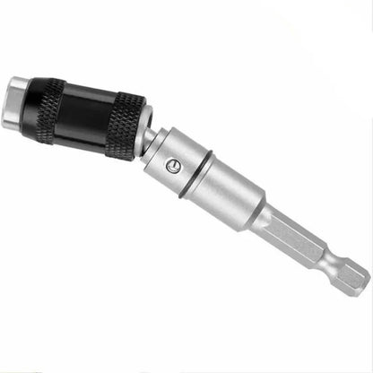 Flexible Drill Extension Attachment for Tight Spaces, Corners & Hard-to-Reach Areas - Adjustable Angle Adapter for Power Drills & Drivers -
