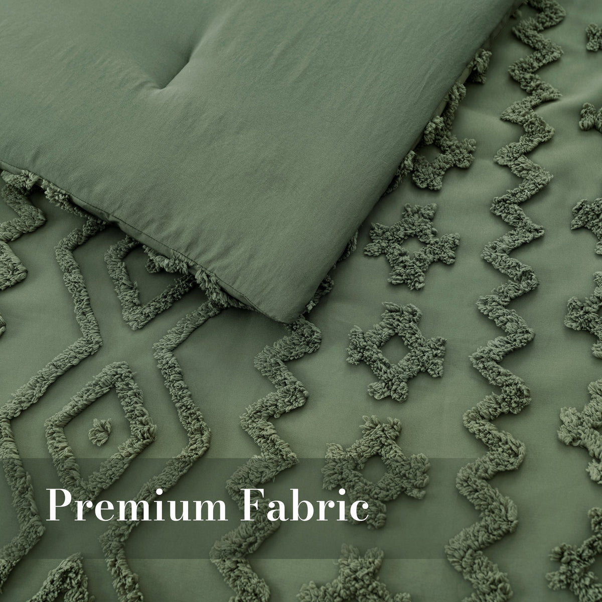 Ortekor Artistic Comforter Set | King Comforter Set with Intricate Embroidery | Ultra-Soft Bedding for Year-Round Comfort