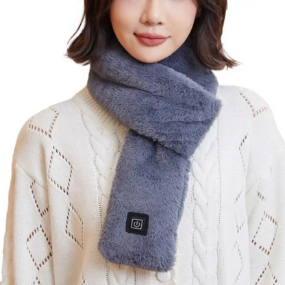 Heated Neck Wrap with 3 Temperature Settings & USB-C Charging Port for Winter Warmth