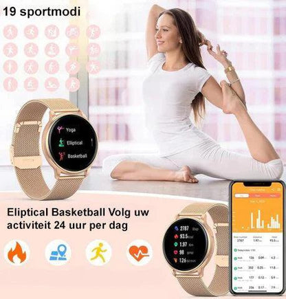 Women's Smartwatch with Heart Rate Monitor, Sleep Tracker & Call Notifications for Fitness & Daily Activity Tracking